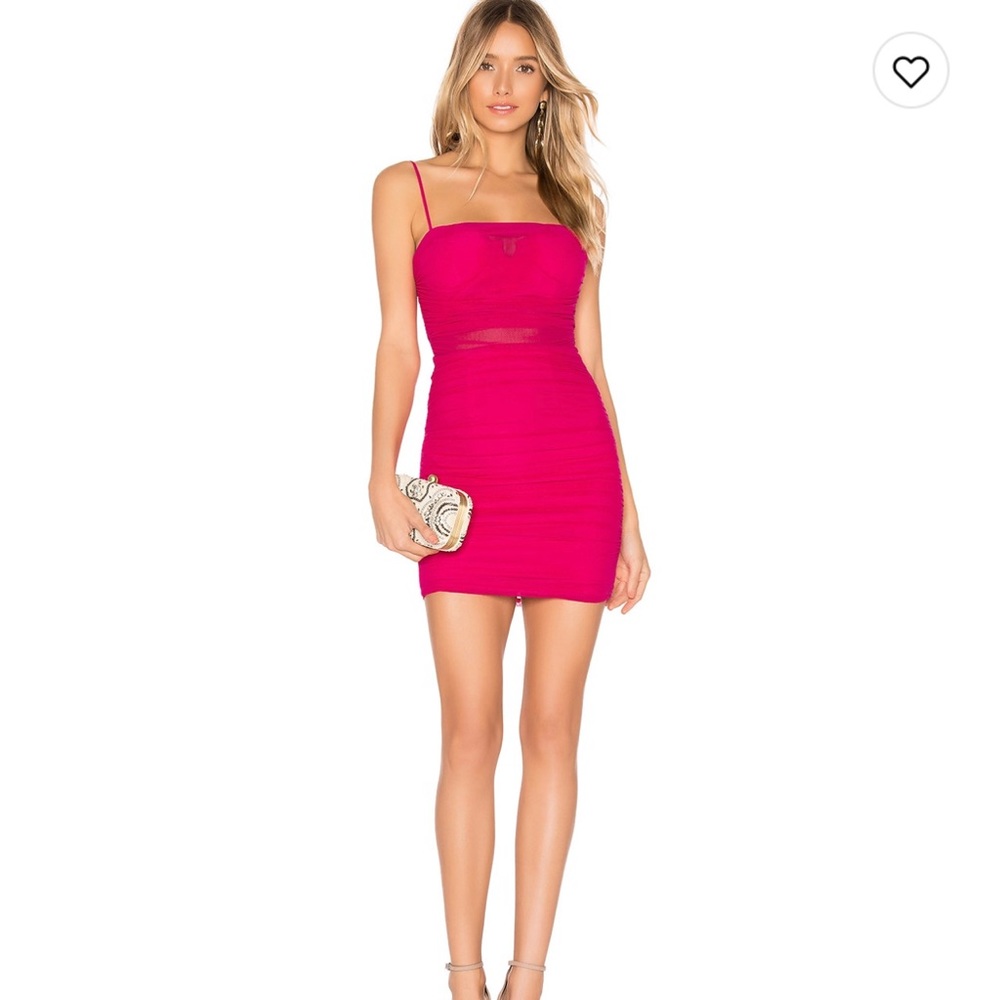 Revolve NBD Pink Mini Dress Bodycon